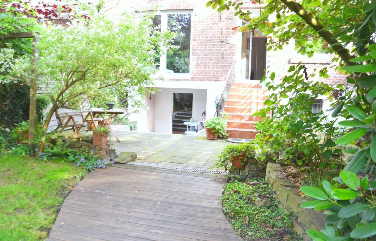 Gaestezimmer Mit Garten In Fischeln كريفيلد المظهر الخارجي الصورة